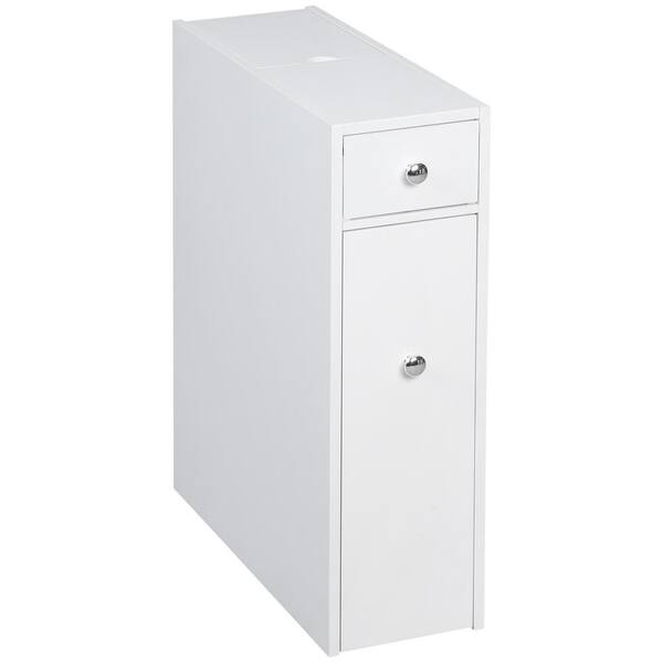 White 22.75 in. H Bathroom Storage with Drawers 834