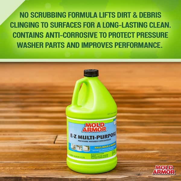 Mold Armor 1 Gal. Rapid Clean Remediation, Kills, Cleans and Prevents Mold  and Mildew FG591 - The Home Depot