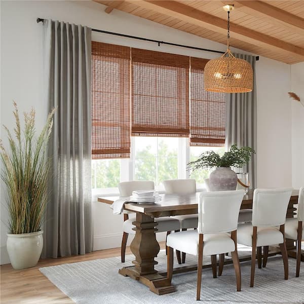 Cordless Woven Wood Shades