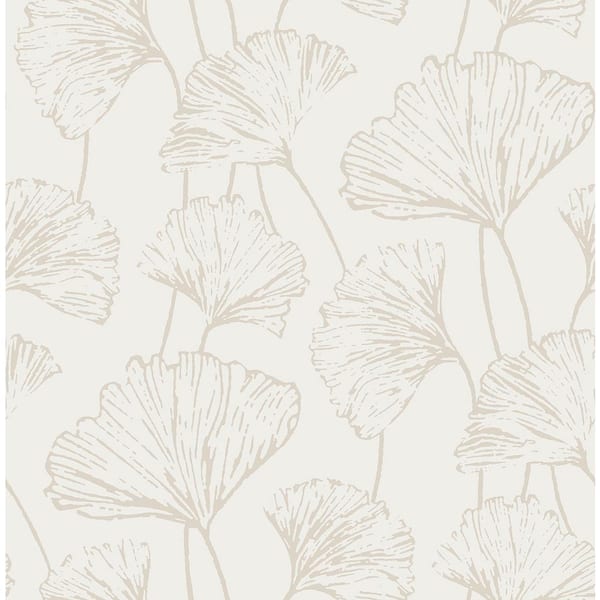 NuWallpaper Silver Hikarigaoka Silver Wallpaper Sample