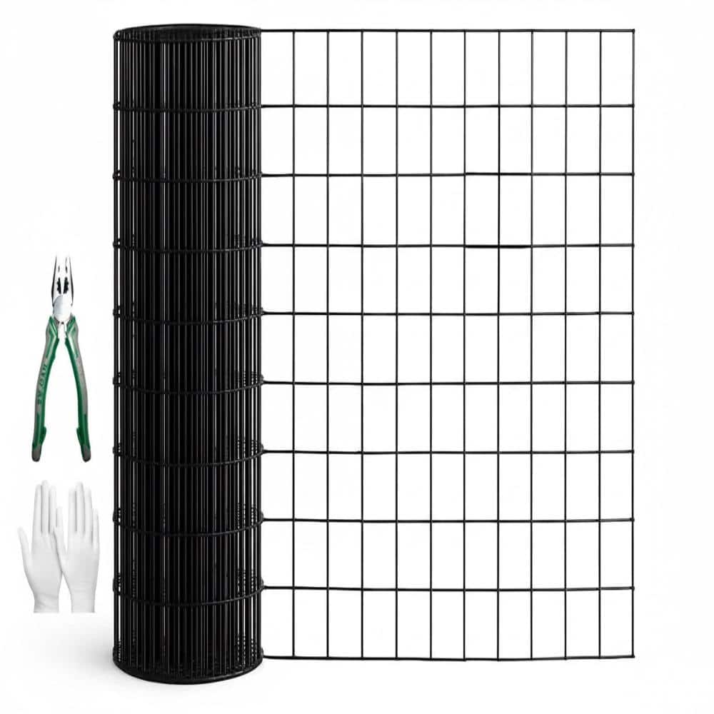 4 ft. x 50 ft. black vinyl-coated metal mesh, 16 gauge 2/3 inch black PVC metal mesh price history on PriceWatchPro