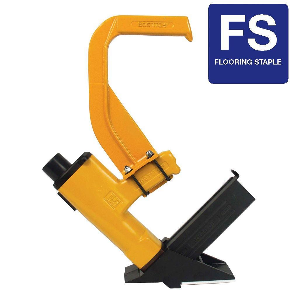 Pneumatic 15.5-Gauge Flooring Stapler