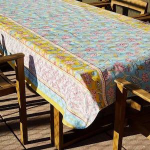 Maison de Fleures 100% Vinyl Tablecloth 60"X84"