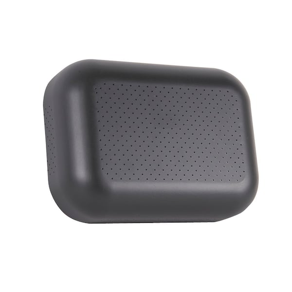 Wired Classic 2-Note Doorbell Chime for Front Door, Single-Note for Second Entrance, Black Finish