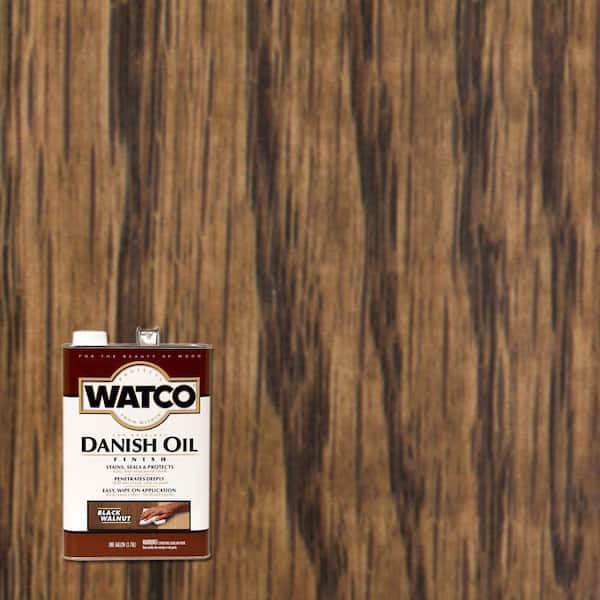 Watco 1 Gal. Black Walnut Danish Oil (2Pack)65331 The Home Depot