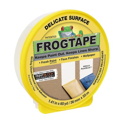Delicate Surface 1.41 in. x 60 yds. Painter's Tape with PaintBlock (10-Pack)
