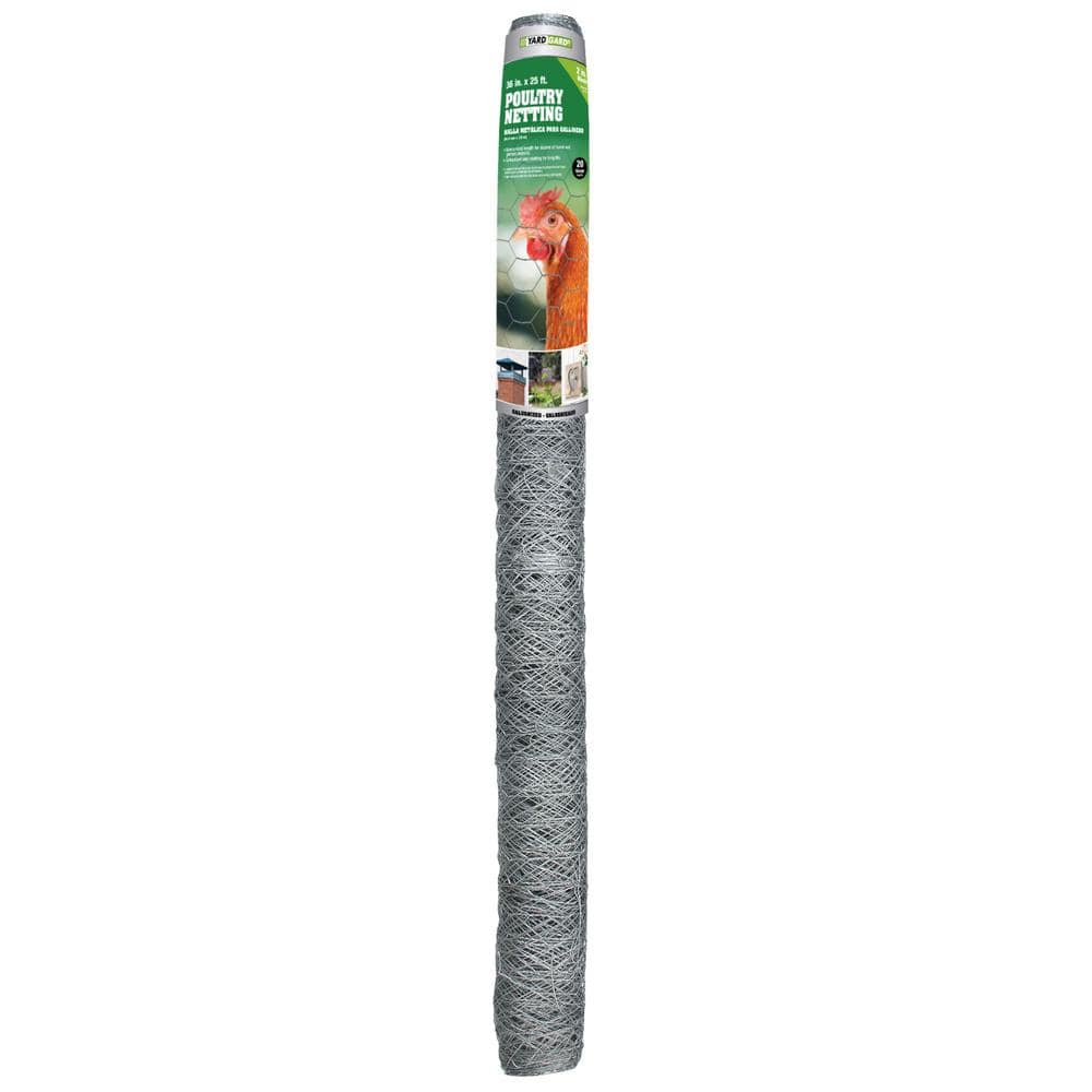 2 in. Mesh x 3 ft. x 25 ft. 20-Gauge Galvanized Poultry Netting price history on PriceWatchPro