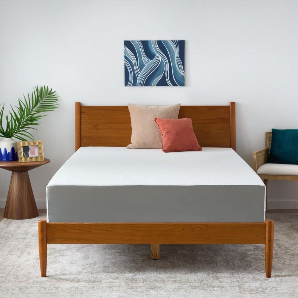 12 in. Full Plush Green Tea Infused Memory Foam Tight Top Bed-in-a-Box Mattress with Cooling Gel and Green Tea