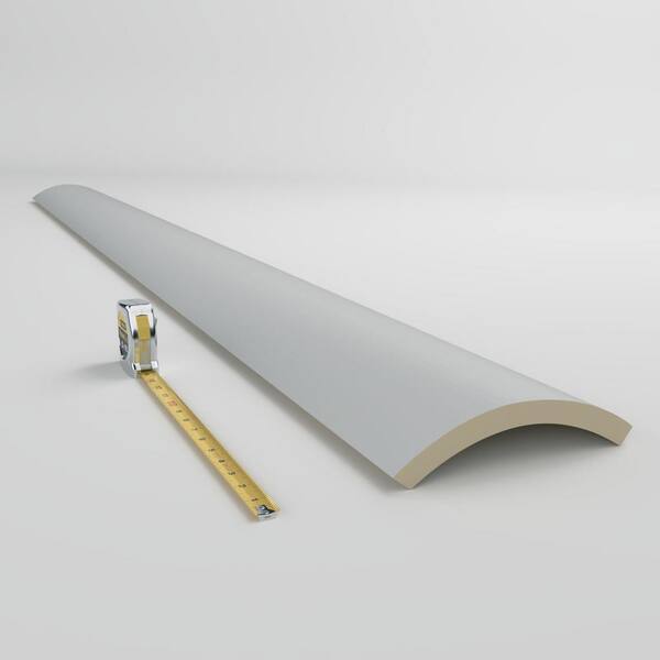 Ekena Millwork Cynthia 7 in. D x 9.25 in. W x 94.5 in. L Polyurethane Crown Moulding
