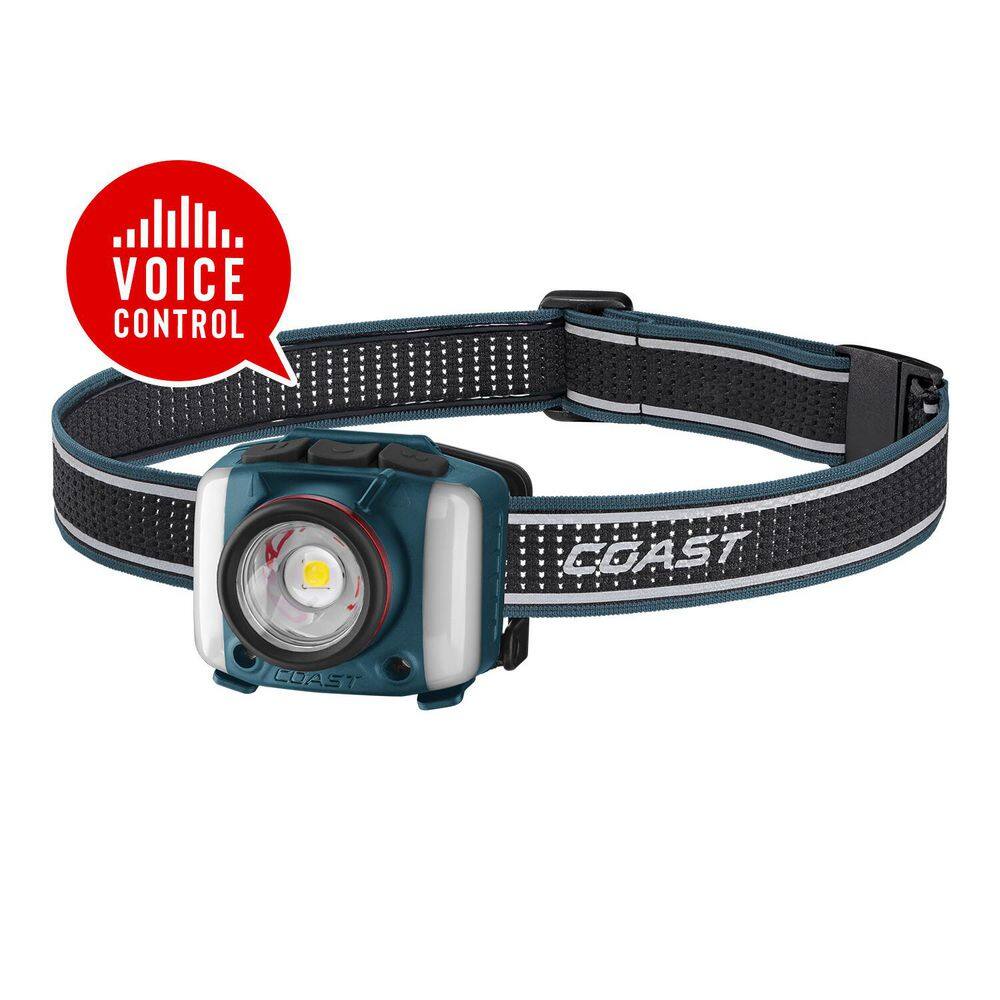 FL97R 1250 Lumens Voice Activated Rechargeable Headlamp Flashlight, OCEAN BLUE price history on PriceWatchPro