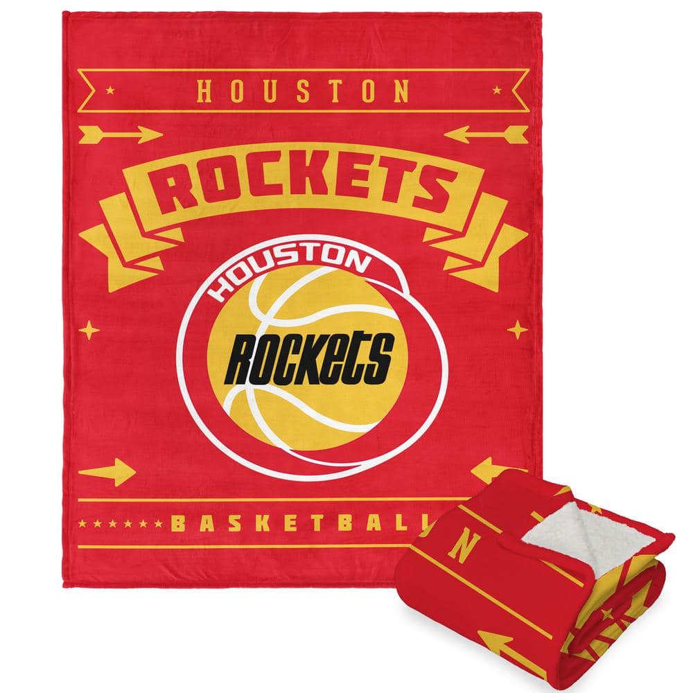 THE NORTHWEST GROUP NBA Hardwood Classics Rockets Silk Touch Sherpa ...