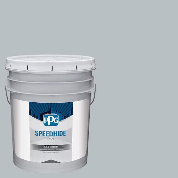 Reviews for SPEEDHIDE 5 gal. PPG1012-4 Gray Frost Flat Exterior Paint ...