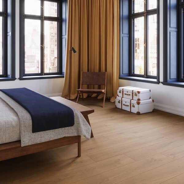 Ivy Hill Tile Hemlock Natural Brown 7.71 in. x 47.04 in. Wood Look