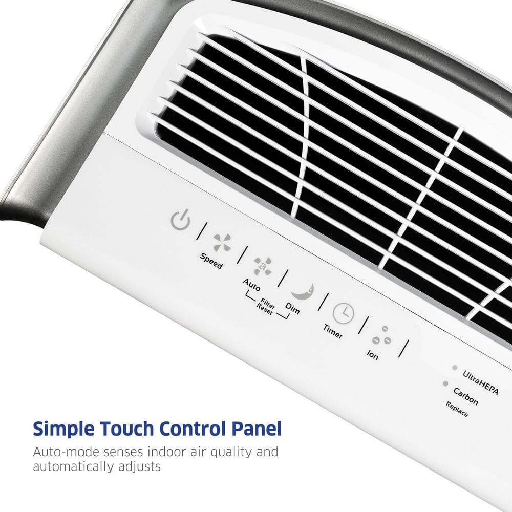 AirDoctor White HEPA Filter Ionic Air Purifier for Large Rooms