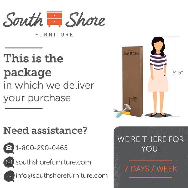 south shore catimini changing table