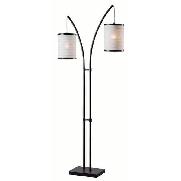 Kenroy Home Lanterna 61 in. Bronze Floor Lamp