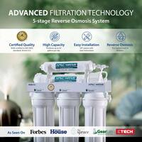 Essence Premium Quality 5-Stage Under-Sink Reverse Osmosis Drinking Water Filter System
