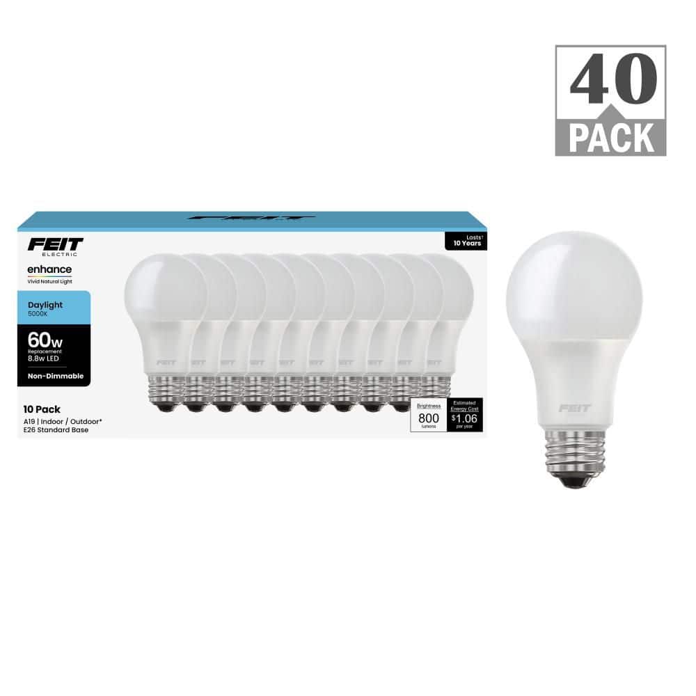 Feit Electric 60-Watt Equivalent A19 Non-Dimmable 90+ CRI General