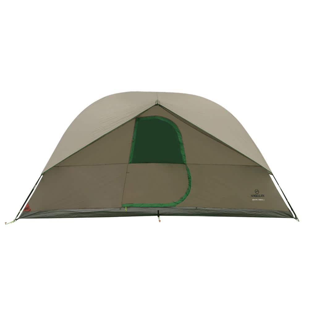 MAGELLAN OUTDOORS Shade Creek Waterproof 8 Person Outdoor Camping Tent,  Green WF-140878 - The Home Depot