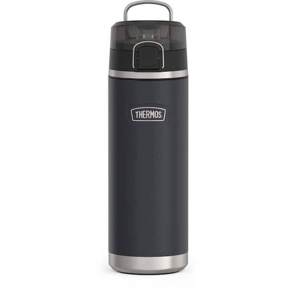 Thermos 24 oz. Granite Black Stainless Steel Water Bottle with