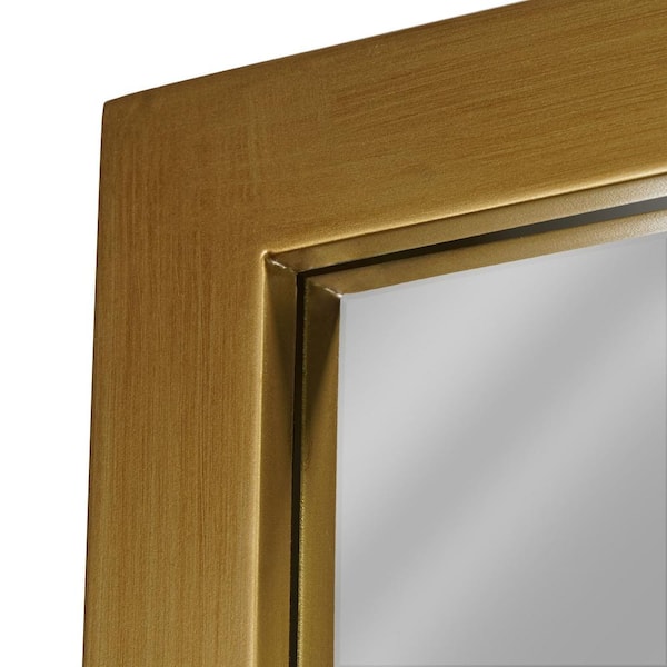 Head West 18 in. W x 64 in. H Gold Full-Size Free-Standing Easel