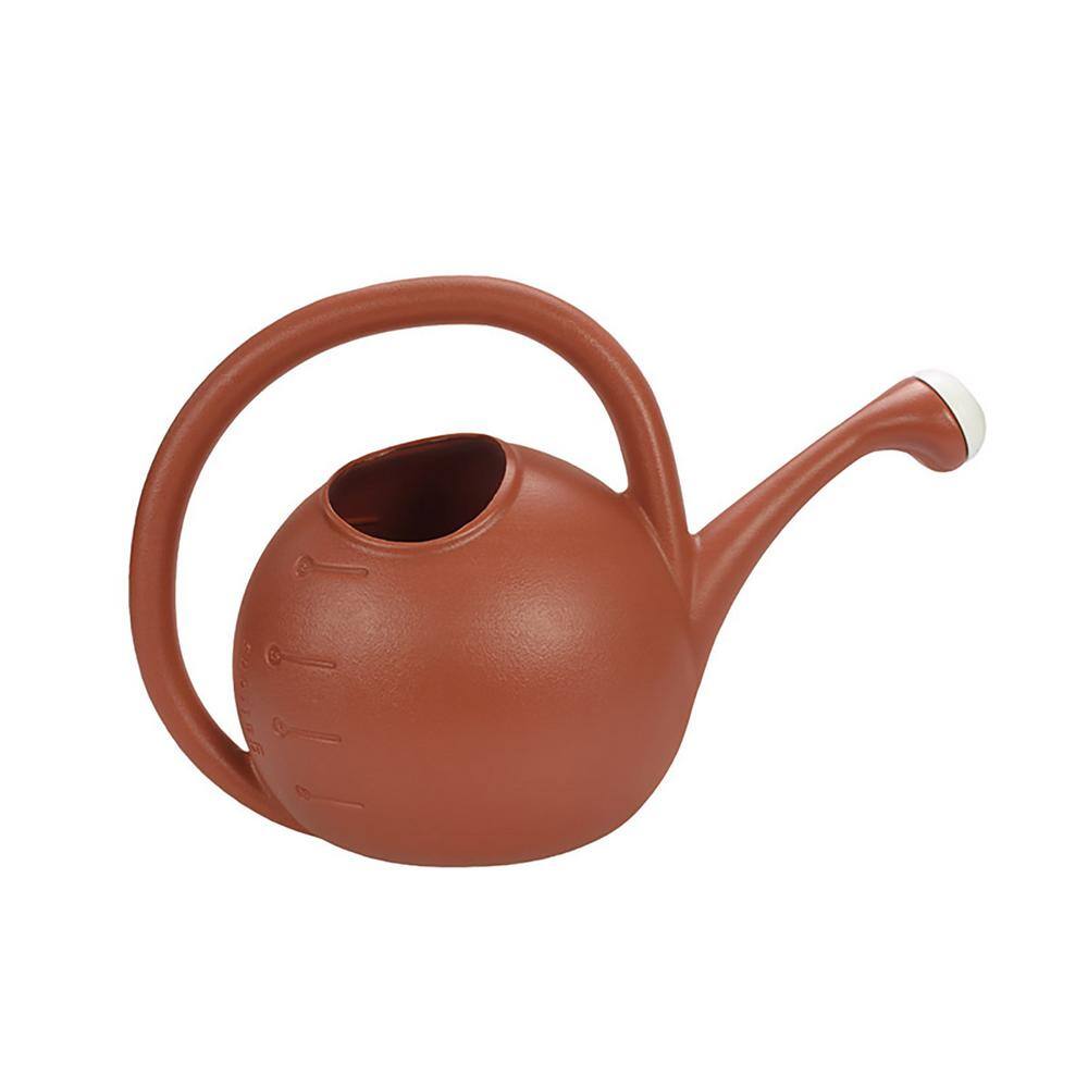 Terra Cotta Plastic 2-Gallon Large Mouth Watering Can (2-Pack)