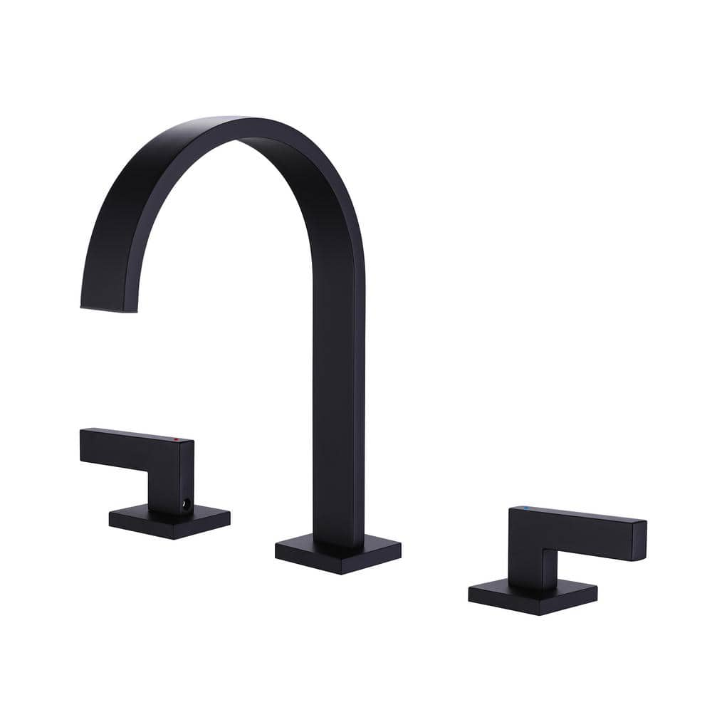 Mid-Century Contour Bath Hardware - Matte Black