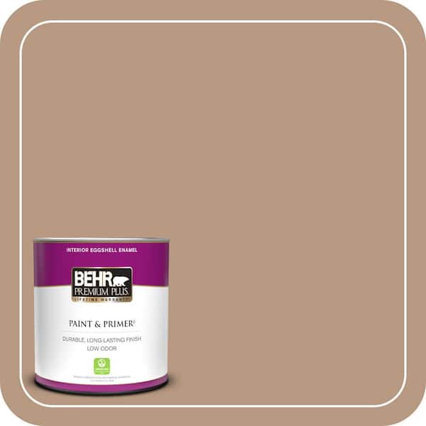 BEHR PREMIUM PLUS 1 qt. #MQ2-41 Cavern Clay Eggshell Enamel Low Odor Interior Paint & Primer