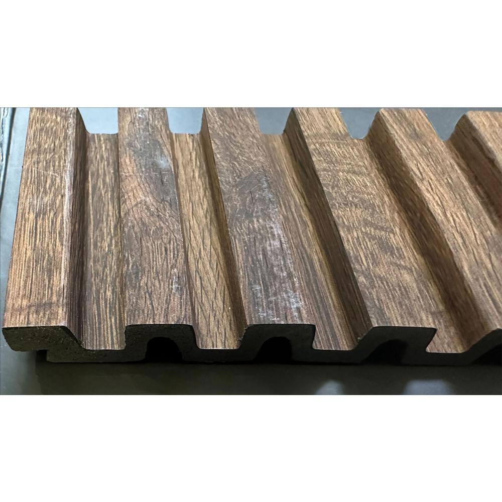 Walnut 94.5" 3D Wood Slat Wall Panels