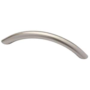 Carlton 3-3/4 in. (96mm) Center-to-Center Satin Nickel Bow Drawer Pull