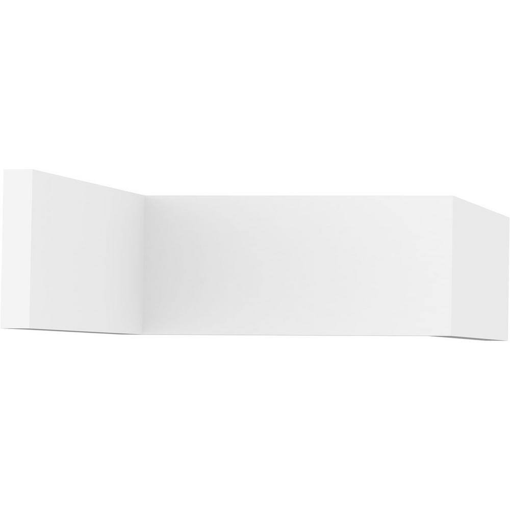 9.25" x 96" White PVC S4S Board