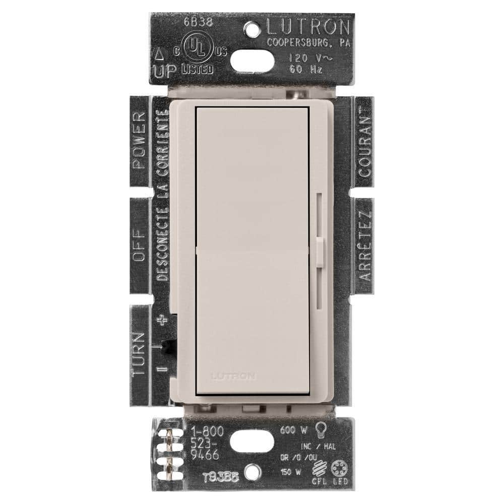 Diva Dimmer Switch for Magnetic Low Voltage, 450-Watt/Single-Pole or 3-Way, Taupe (DVSCLV-603P-TP) price history on PriceWatchPro