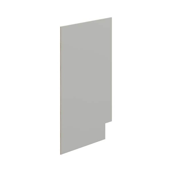 Emerson Whisper Gray Base End Panel (23.25 in. W x 34.5 in. H x 0.25 in. D)