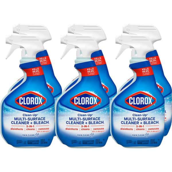 32 oz. Clean-Up Rain Clean Scent All-Purpose Cleaner with Bleach Spray (6-pack)