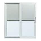 70-1/2 in. x 79-1/2 in. 200 Series Left-Hand Perma-Shield Gliding Patio Door with Built-In Blinds and ORB Hardware