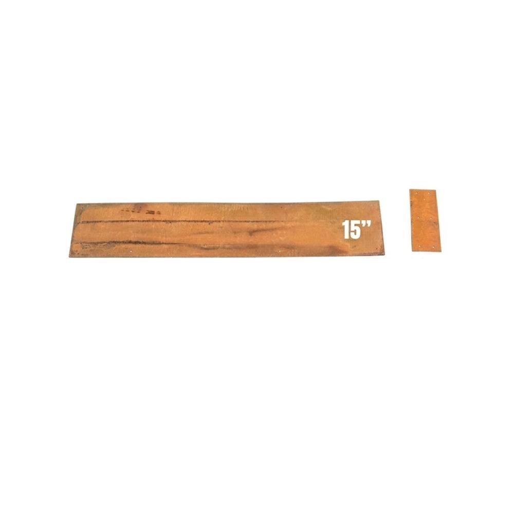 96 in. L x 15 in. H Galvanized Steel Hammer-In Landscape Edging, Metal Garden Border for Lawn & Beds, 1-Pack price history on PriceWatchPro