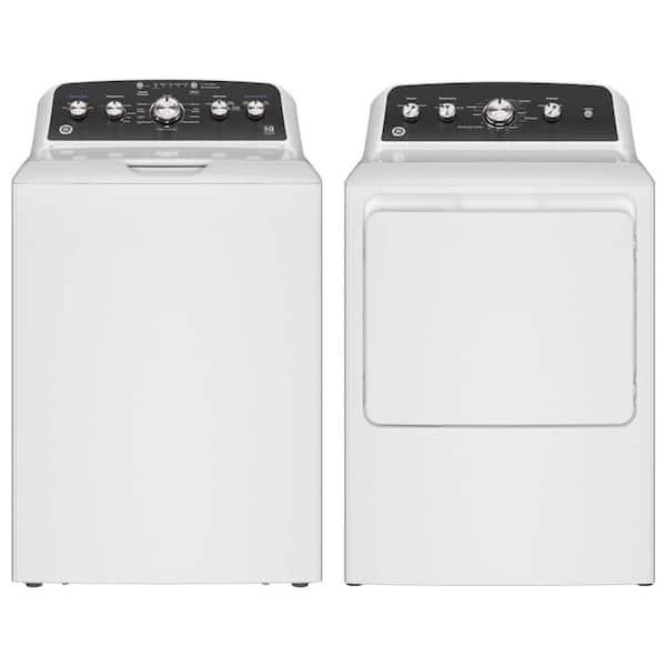 4.5 cu. ft. White Top Load Washer with Dual Action Agitator and 7.2 cu. ft. Dryer set