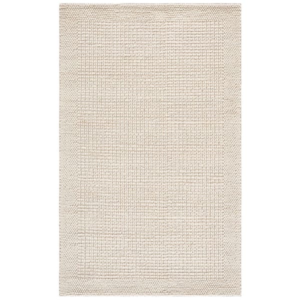 Natura 5 ft. x 8 ft. Ivory Pebble NAT433A Area Rug