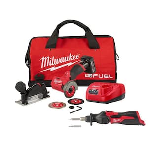 M12 FUEL 12V 3 in. Lithium-Ion Brushless Cordless Cut Off Saw Kit with M12 Soldering Iron