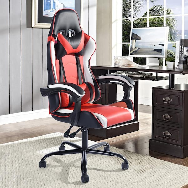 Flash XL Series Ergonomic Computer Gaming Office Chair With Pillows-FL