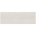 Rhetoric Aristotle White 8 in. x 24 in. Glazed Ceramic Wall Tile (12.8 sq. ft./Case)