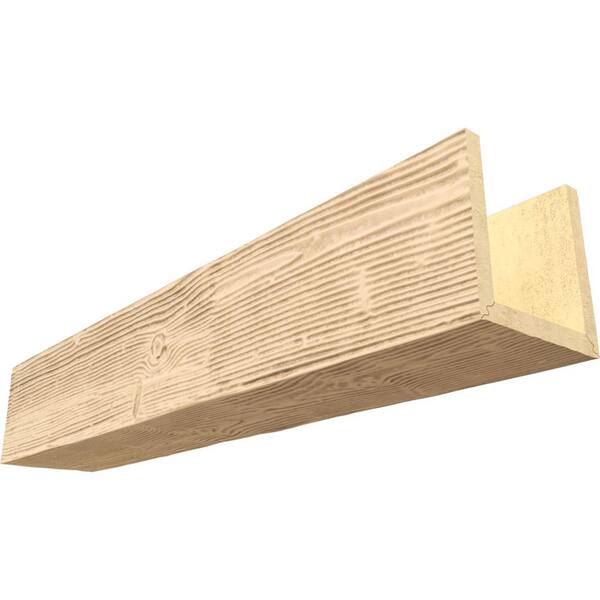 Ekena Millwork Endurathane 10 in. H x 4 in. W x 12 ft. L Sandblasted