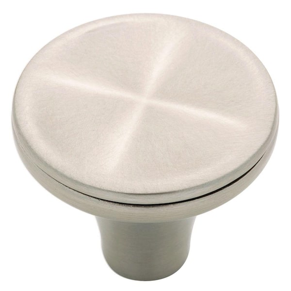 Liberty Pillowed 1-1/4 in. (32mm) Satin Nickel Cabinet Knob