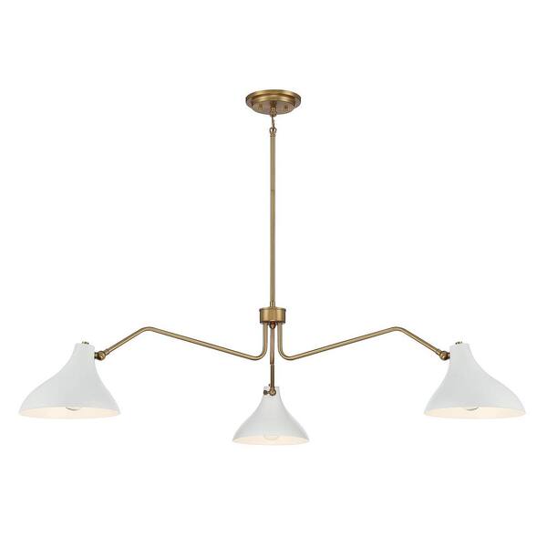 KICHLER Fira 14 in. 1-Light Natural Brass and Black Vintage Shaded Kitchen  Dome Pendant Hanging Light with Metal Shade 52476NBR - The Home Depot