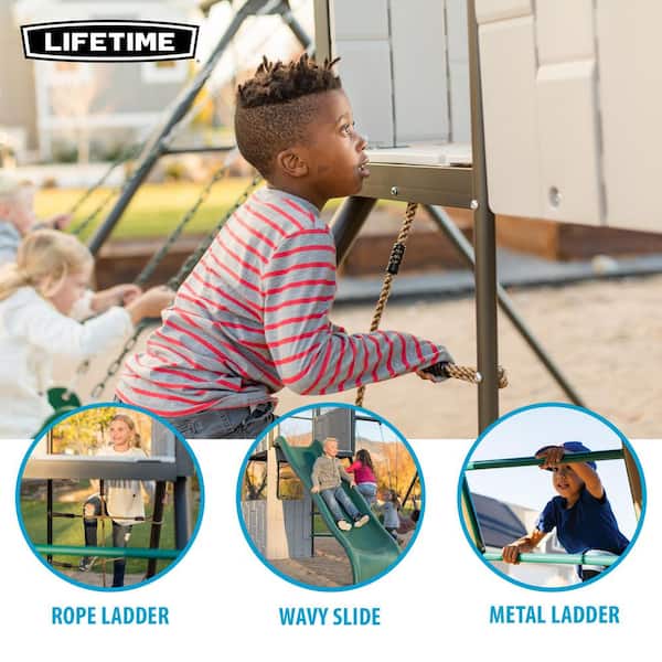 Lifetime Adventure Clubhouse Playset 91135 - The Home Depot