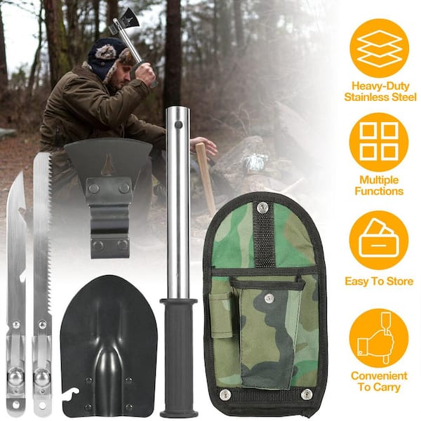 Survival Card Multitool Camping Kit with Fishing Line Gear