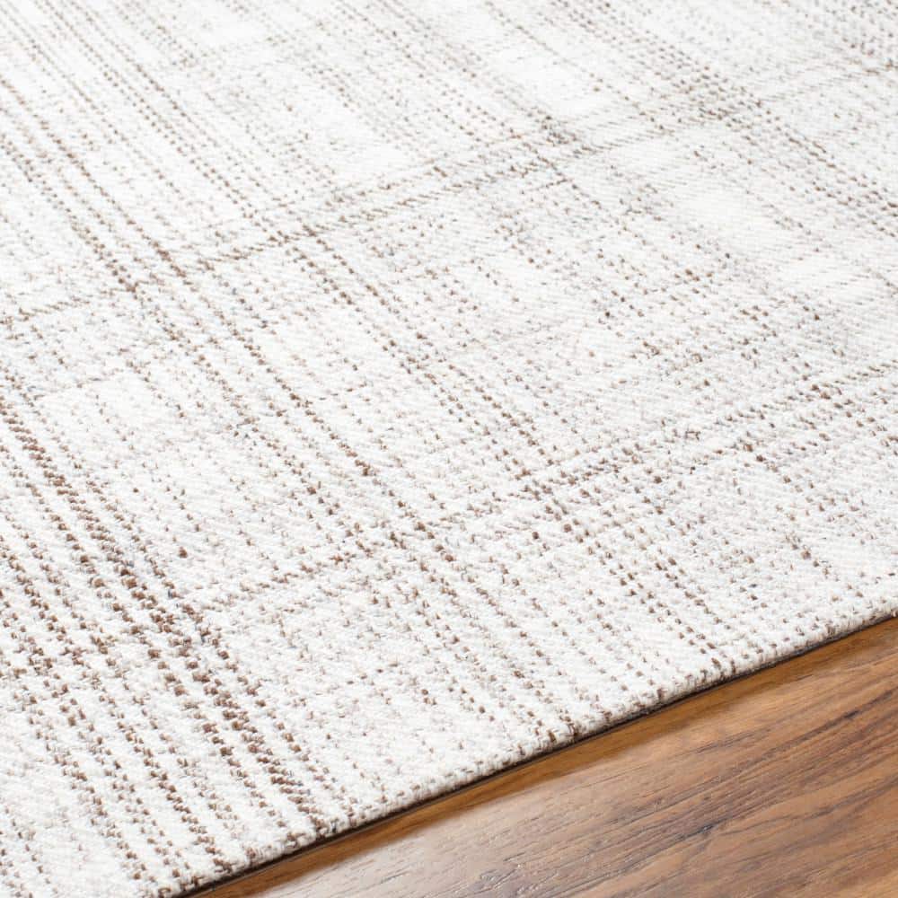 Sammy Off-White Hand-Woven Synthetic 6' x 9' Area Rug