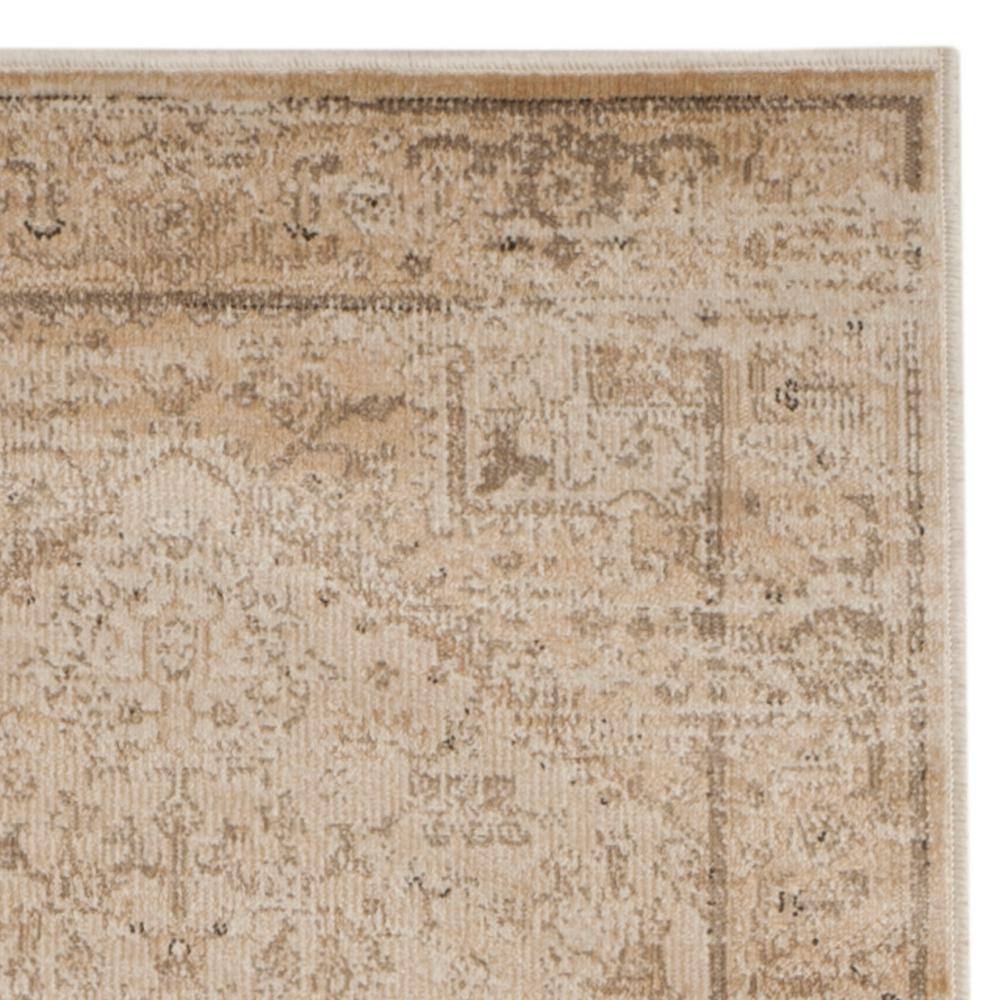 Vintage Gray Viscose Runner Rug 2'2" x 8'
