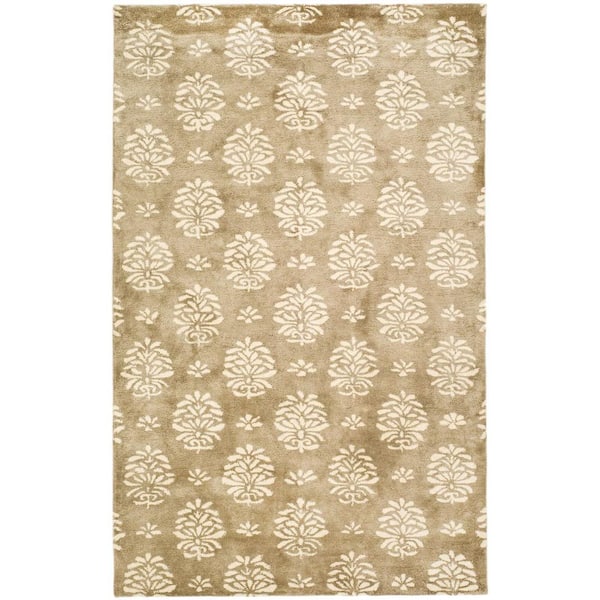 SAFAVIEH Soho Beige/Ivory 5 ft. x 8 ft. Area Rug