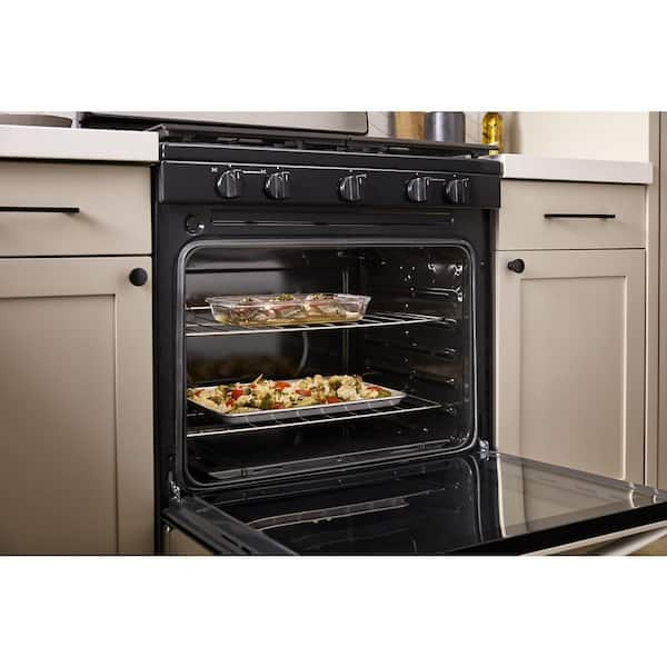 Whirlpool 30 in. 4 Burner Freestanding Gas Range in. Stainless Steel  WFG320M0MS - The Home Depot